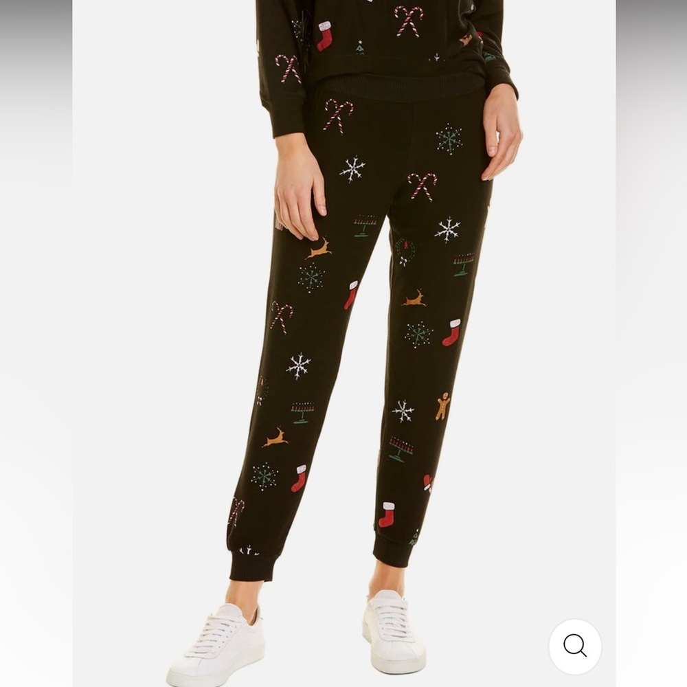 Chaser Holiday Stitch Joggers - Size XS